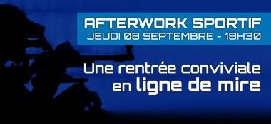 AFTERWORK SPORTIF - JEUDI 8 SEPTEMBRE - CLUB DE TIR SPORTIF PARTHENAISIEN