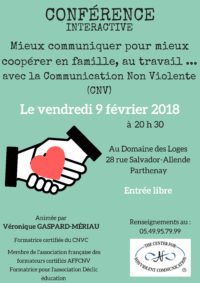 Conférence - Vendredi 9 Février - 20h30