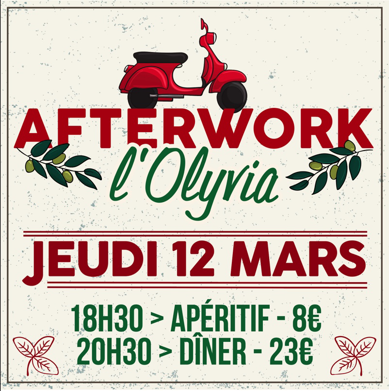 AFTERWORK - L'OLYVIA