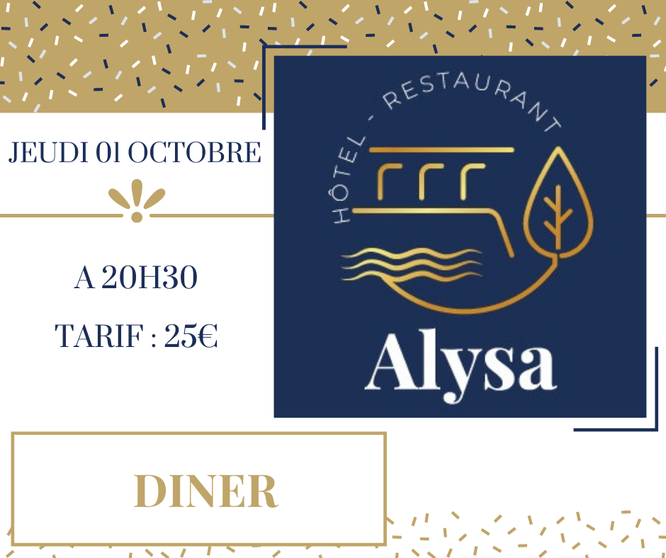 AFTER WORK (la suite) - LE DINER - ALYSA